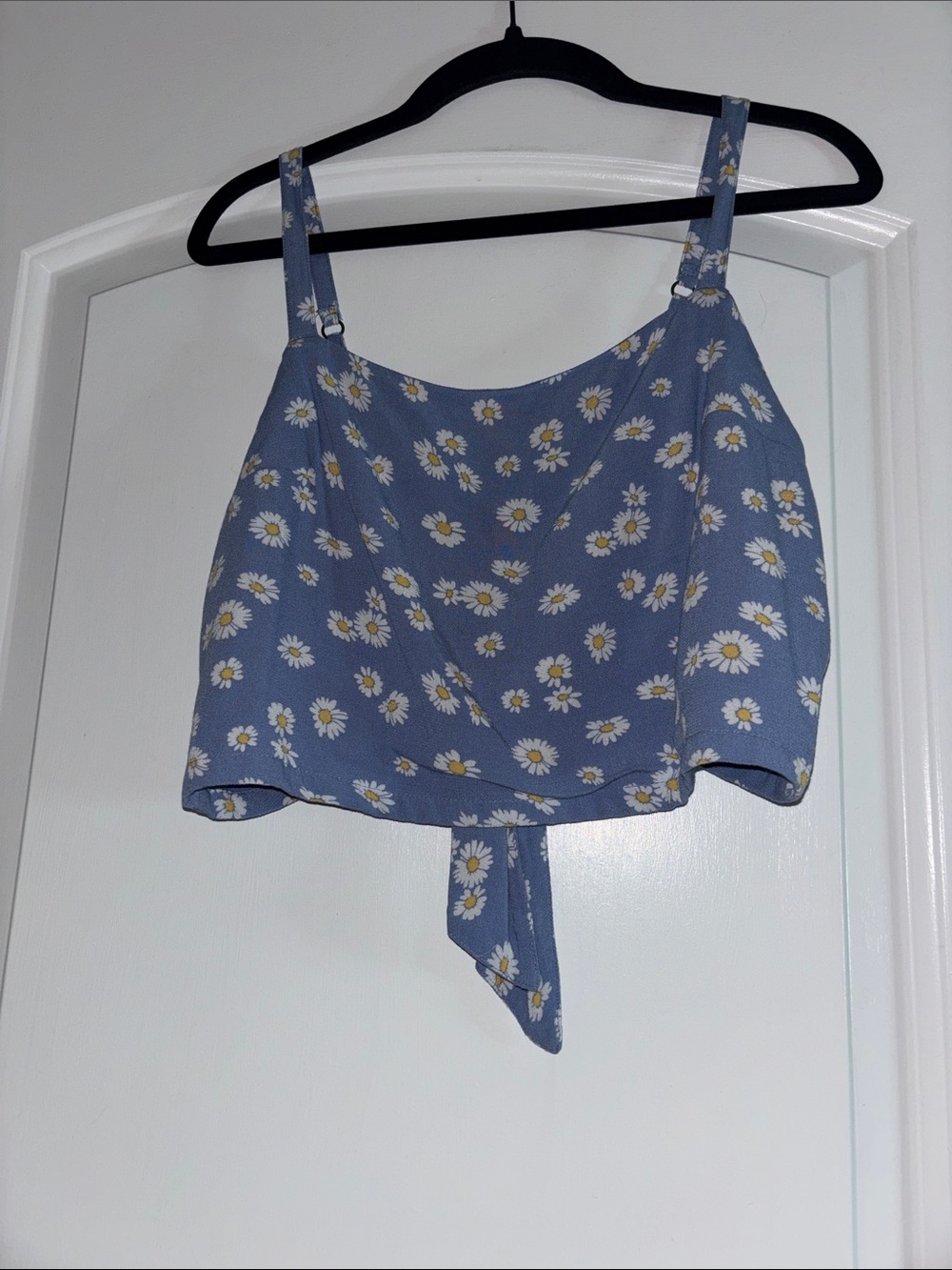Hollister Blue Daisy Tie-Front Camisole